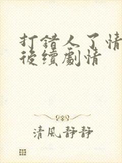 打错人了情景剧后续剧情封面