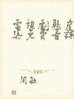 电视剧悬崖40集免费看谍战网