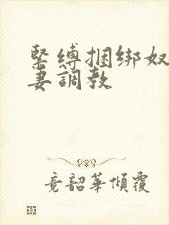 紧缚捆绑奴隶人妻调教