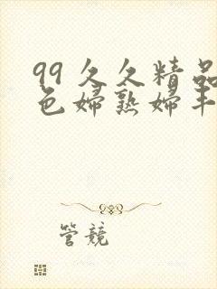 99 久久精品色妇熟妇丰满人妻5o