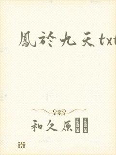 凤于九天txt