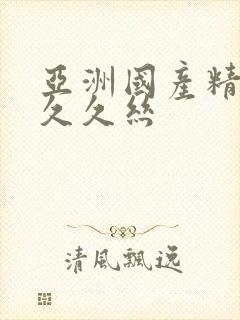 亚洲国产精品久久久丝