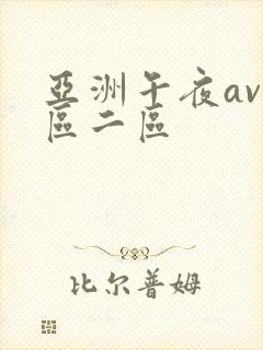 亚洲午夜av一区二区