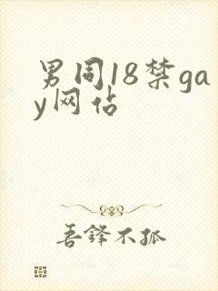 男同18禁gay网站
