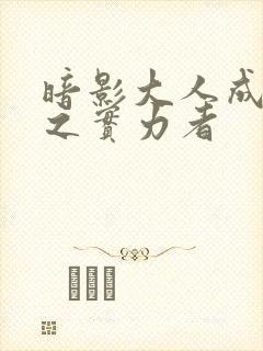 暗影大人成为影之实力者