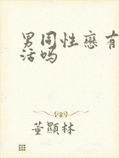 男同性恋有性生活吗封面