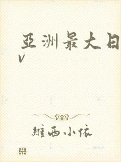 亚洲最大日韩av封面