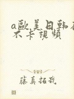 a欧美日韩在线不卡视频