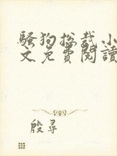 骚狗总裁小说全文免费阅读最新章节