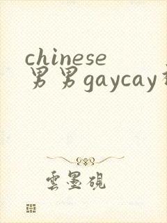 chinese男男gaycay视频