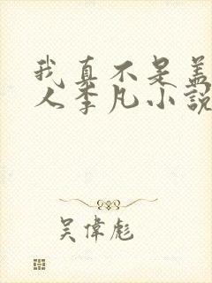 我真不是盖世高人李凡小说免费阅读