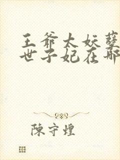 王爷太妖孽绝宠世子妃在哪里看