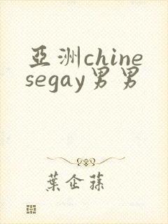 亚洲chinesegay男男封面