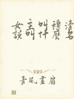 女主叫穆清的小说叫什么名字