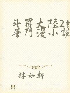 斗罗大陆2绝世唐门漫小说