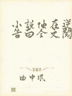 小说他在逆光中告白全文阅读