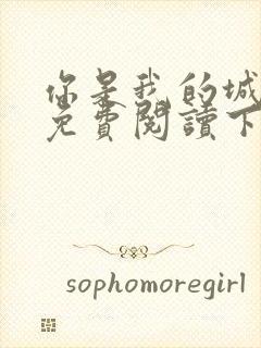 你是我的城小说免费阅读下载完整版