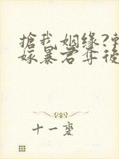 抢我姻缘?转身嫁暴君夺后位小说完整封面