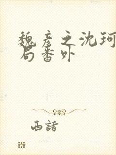 魏彦之沈珂大结局番外