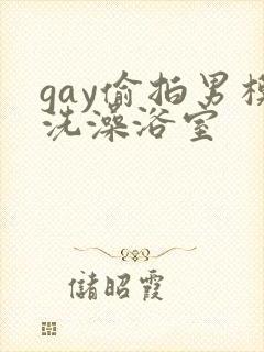 gay偷拍男模洗澡浴室