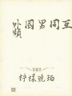 外国男同互操视频