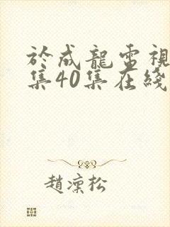 于成龙电视剧全集40集在线观看于成龙