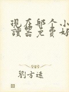 现在那个小说阅读器免费好用封面