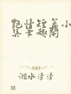 艳情短篇小说合集笔趣阁