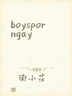 boysporngay封面
