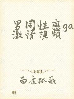 男同性恋gay激情视频封面
