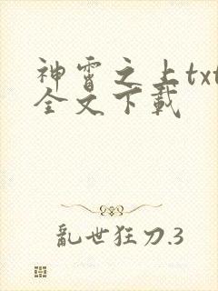 神霄之上txt全文下载封面