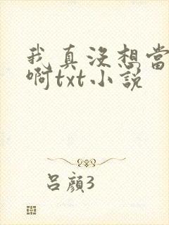 我真没想当皇帝啊txt小说