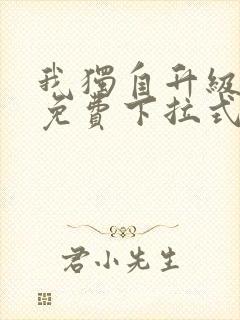 我独自升级漫画免费下拉式六漫画封面