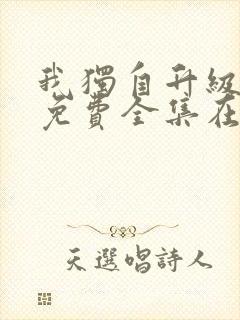 我独自升级漫画免费全集在线封面