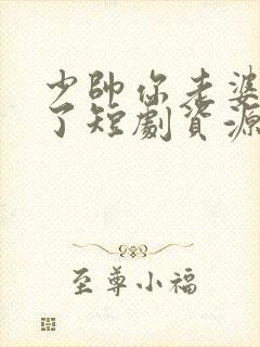 少帅你老婆又跑了短剧资源封面