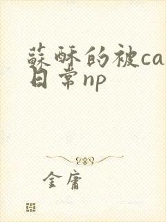 苏酥的被cao日常np