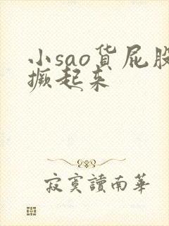 小sao货屁股撅起来封面