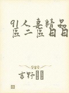 91人妻精品一区二区日日