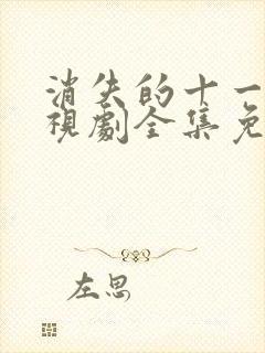 消失的十一层电视剧全集免费观看封面