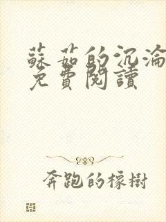 苏茹的沉沦小说免费阅读