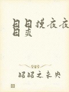 日日摸夜夜摸日日爽