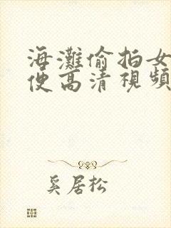 海滩偷拍女厕小便高清视频