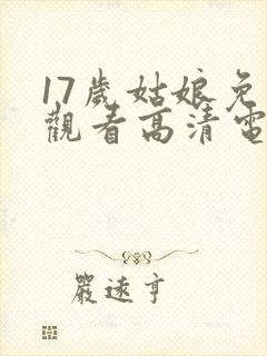 17岁姑娘免费观看高清电视剧韩剧