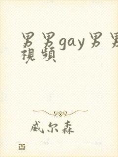 男男gay男男视频