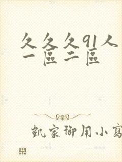 久久久91人妻一区二区封面