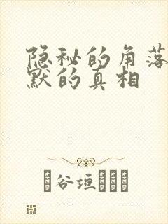 隐秘的角落和沉默的真相