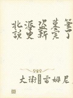 北派盗墓笔记小说更新完了吗