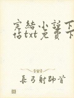 完结小说下载网站txt免费下载