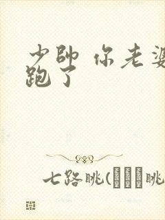 少帅 你老婆又跑了