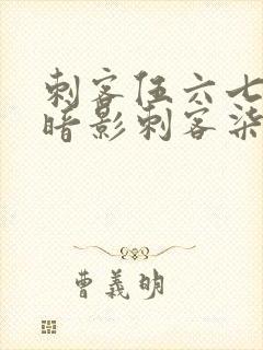 刺客伍六七中的暗影刺客柒